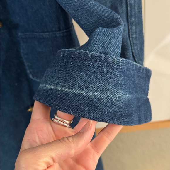 Vintage Ralph Lauren Denim Duster/Trench - Womens Small - Picture 3 of 5